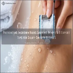 preventing ingrown hairs shaving armpits