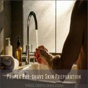 Proper Pre-shave Skin Preparation