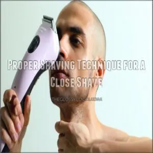 Proper Shaving Technique for a Close Shave