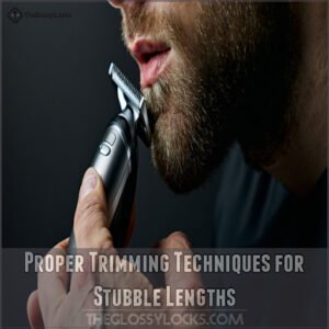 Proper Trimming Techniques for Stubble Lengths