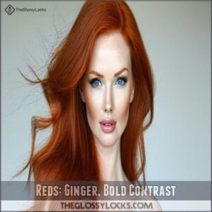 Reds: Ginger, Bold Contrast