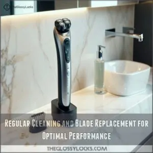 Regular Cleaning and Blade Replacement for Optimal Performance