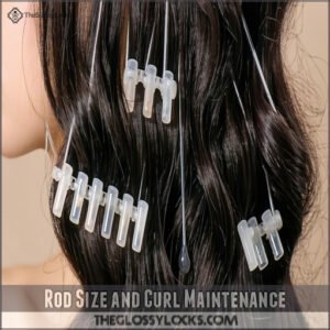 Rod Size and Curl Maintenance