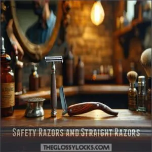 Safety Razors and Straight Razors