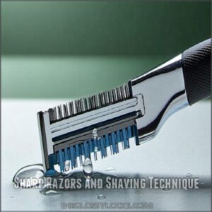 Sharp Razors and Shaving Technique