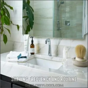 Shaving Frequency and Routine