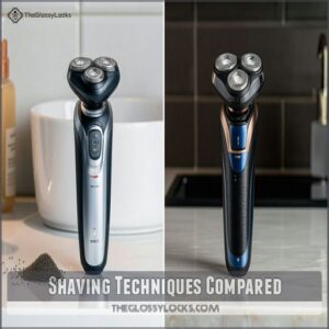 Shaving Techniques Compared