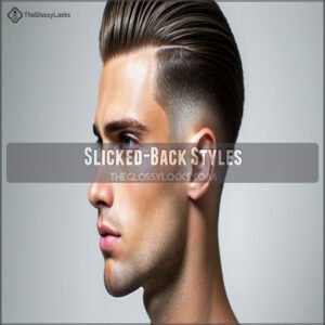 Slicked-Back Styles