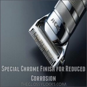 Special Chrome Finish for Reduced Corrosion