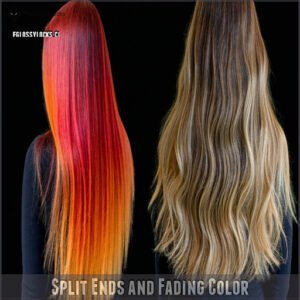 Split Ends and Fading Color