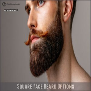 Square Face Beard Options