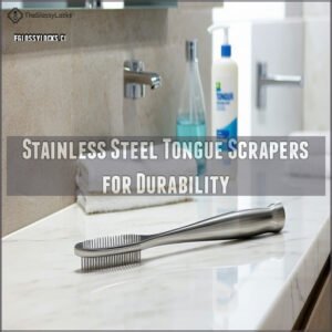 Stainless Steel Tongue Scrapers for Durability