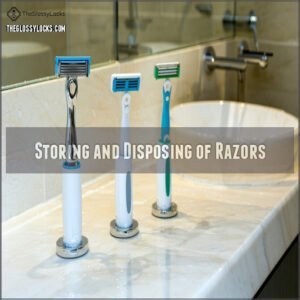 Storing and Disposing of Razors