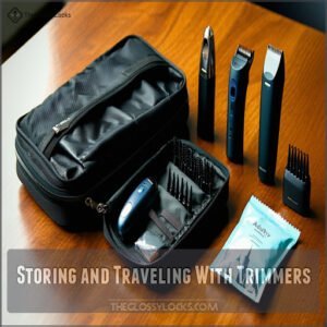 Storing and Traveling With Trimmers