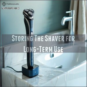 Storing The Shaver for Long-Term Use