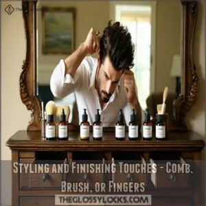 Styling and Finishing Touches - Comb, Brush, or Fingers