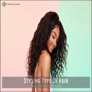 Styling Type 2B Hair