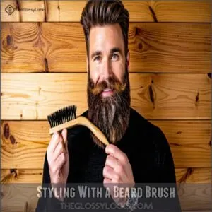 Styling With a Beard Brush