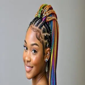 Stylish Feed-in Braids