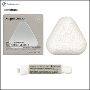 SUPERZERO Thinning Hair Shampoo Bar