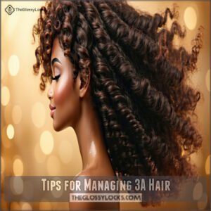 Tips for Managing 3A Hair