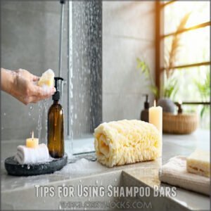 Tips for Using Shampoo Bars