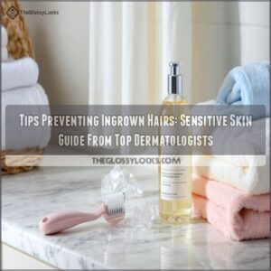 tips preventing ingrown hairs sensitive skin