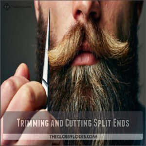 Trimming and Cutting Split Ends