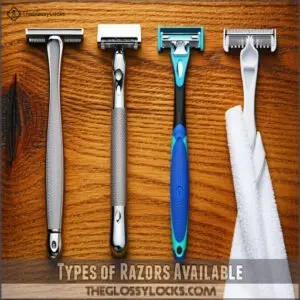 Types of Razors Available