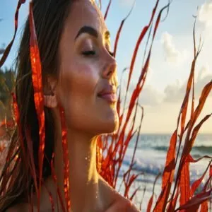 Using Antioxidants and Red Algae for Skin Protection