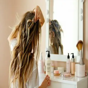 Using Dry Shampoo