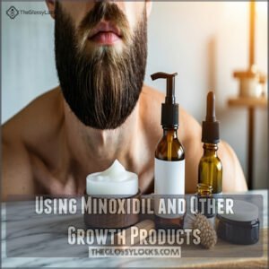 Using Minoxidil and Other Growth Products