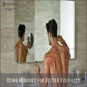 Using Mirrors for Better Visibility