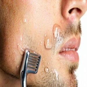 Using Shaving Cream or Gel for Lubrication