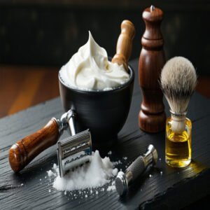 Using Shaving Cream or Soap