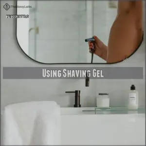 Using Shaving Gel Using Shaving Gel