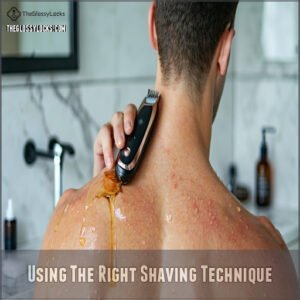 Using The Right Shaving Technique