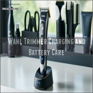 Wahl Trimmer Charging and Battery Care