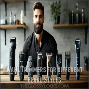 Wahl Trimmers for Different Beard Styles