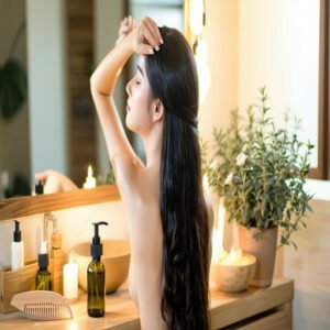 Weekly Deep Conditioning Treatments With Rosemary Oil