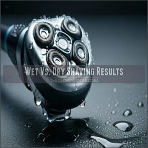 Wet Vs. Dry Shaving Results