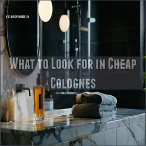 What to Look for in Cheap Colognes