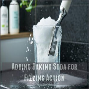 Adding Baking Soda for Fizzing Action