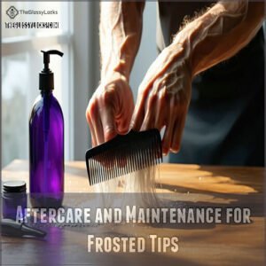 Aftercare and Maintenance for Frosted Tips