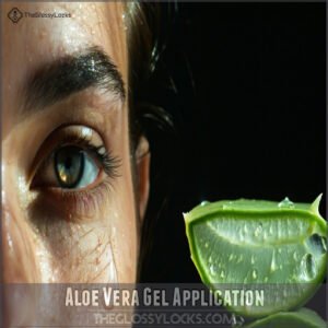 Aloe Vera Gel Application