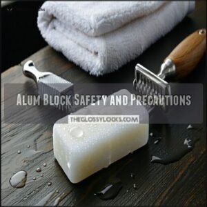 Alum Block Safety and Precautions