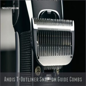 Andis T-Outliner Snap-on Guide Combs