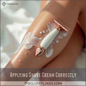 Applying Shave Cream Correctly