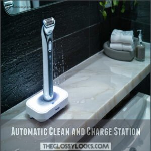 Automatic Clean and Charge Station