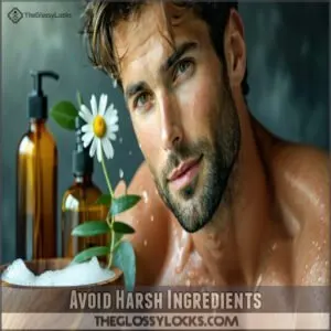 Avoid Harsh Ingredients